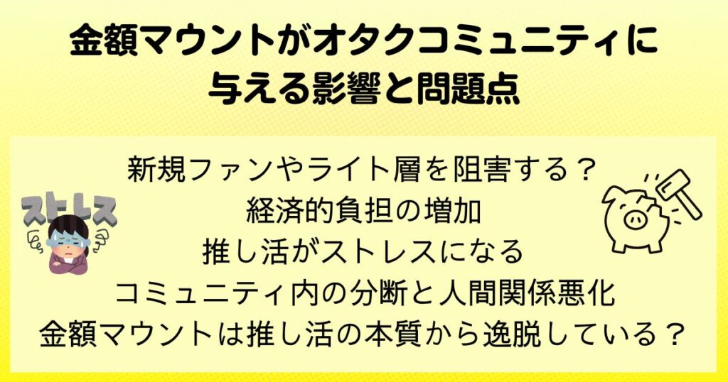 オタクが金額マウントを取る心理は対処法や問題点を解説の画像