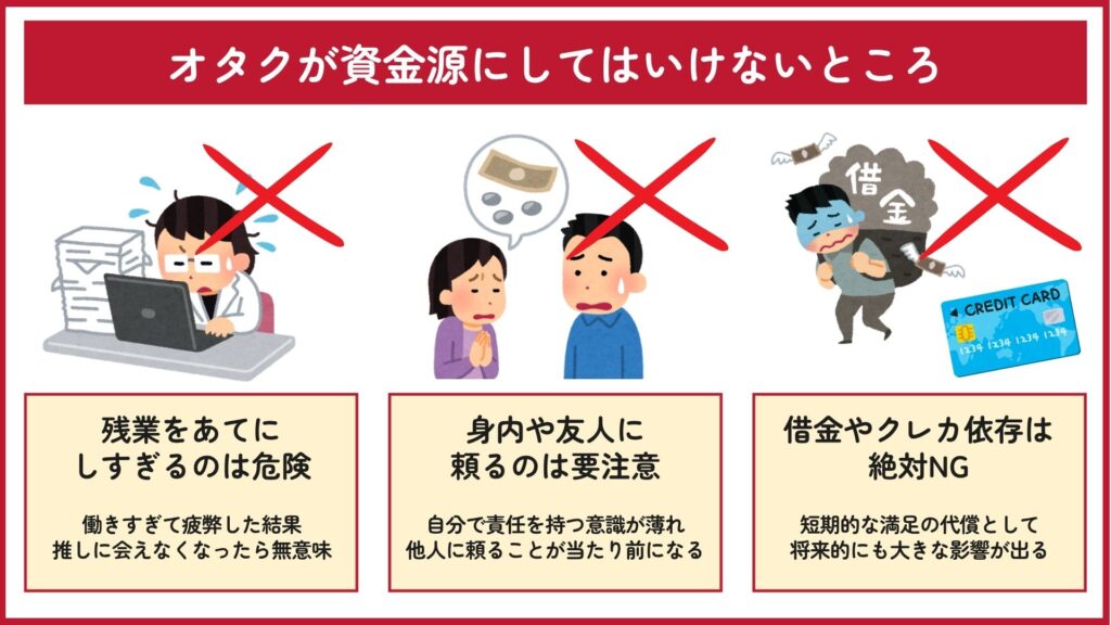 オタクのお金はどこから出てる?収入源や不足した時の対処法を解説の画像