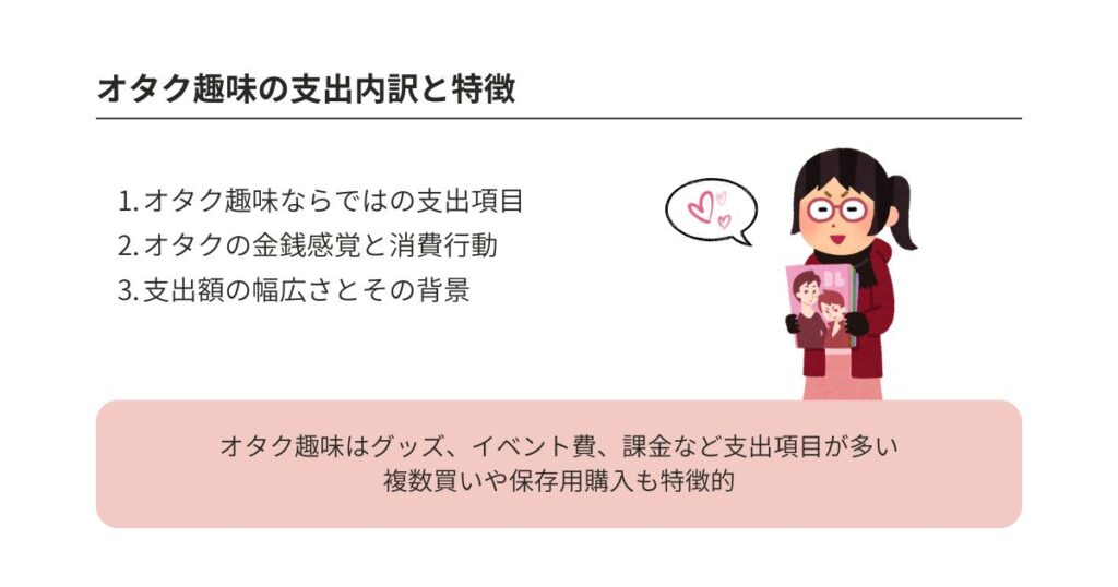 趣味に使うお金事情をオタク目線で解説!平均支出額や管理術まで解説の画像