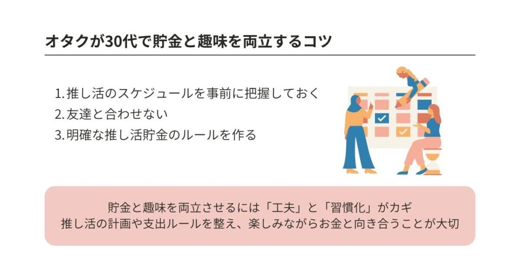 オタクの平均貯金額は30代でどれくらい？使いすぎを防ぐ方法を解説の画像