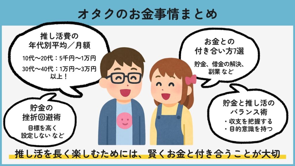 オタクのお金事情を徹底解剖！貯金方法や推し活とのバランスも解説の画像