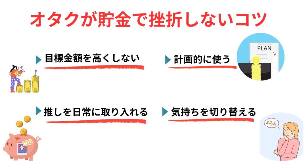 オタクが貯金ない理由を徹底解説!貯める方法や挫折しないコツも紹介の画像