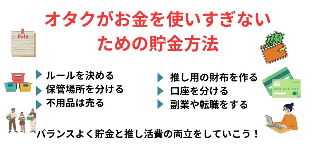 オタクがお金を使いすぎる理由を徹底解説!節約術や貯金方法も大公開の画像