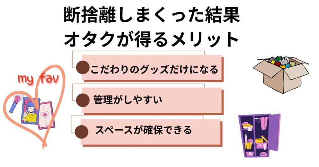 断捨離しまくった結果オタクは幸せ？後悔しないコツや処分方法も解説の画像
