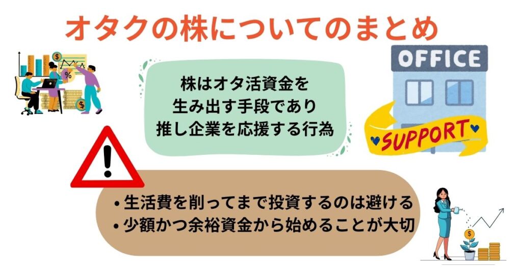 オタクが株を始める方法を徹底解説！おすすめの銘柄やメリットも紹介の画像